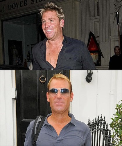 Shane Warne weight loss