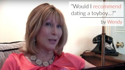 Wendy Salisbury on whether she'd recommend dating a toyboy